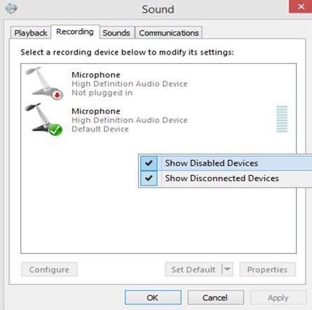 Show Disabled Devices