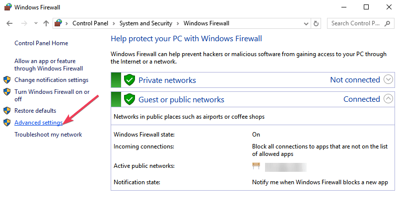 Ошибка 809 при подключении vpn windows 7