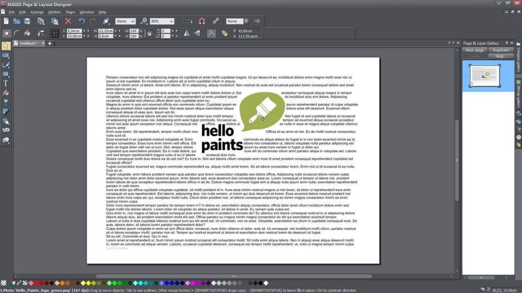 Xara Page & Layout Designer