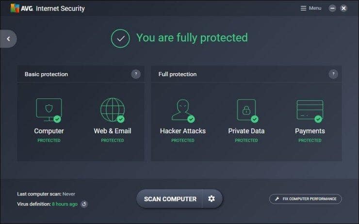 AVG Internet Security