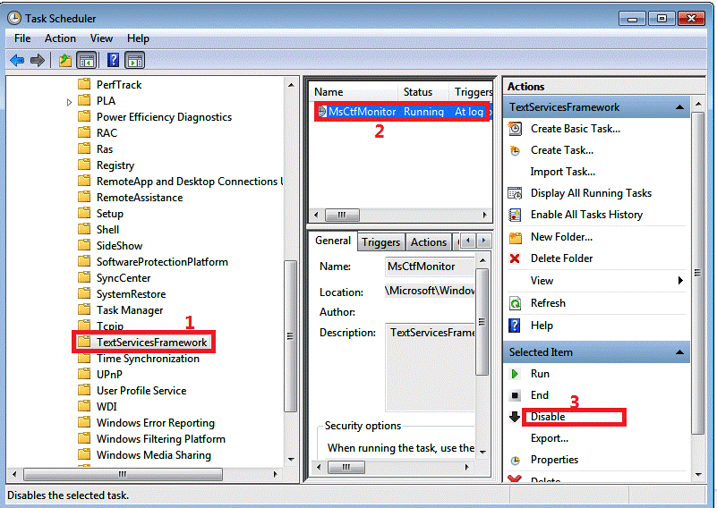 text service framework
