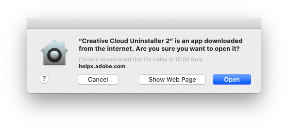 cant uninstall adobe creative cloud mac