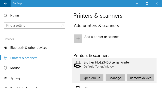 Click each to printer