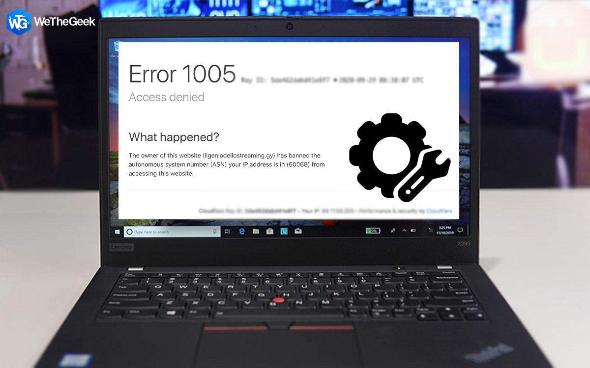 How to Fix “Error 1005: Access Denied” Browsing Issue on Windows 10