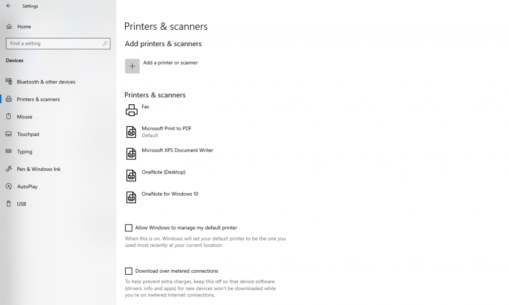 Printers & scanners