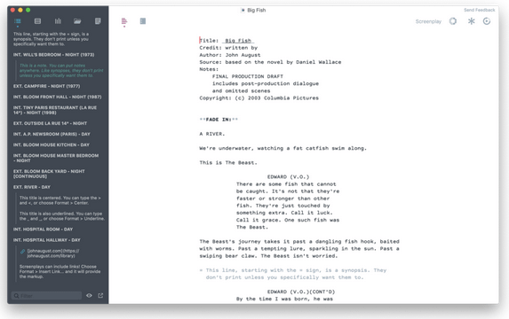 Best Screenwriting Software For Beginners 