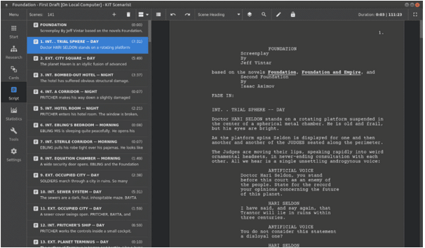 Useful For High-Level Scriptwriting 