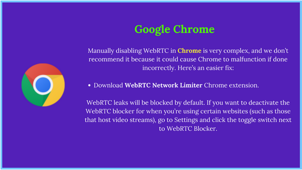 Protect Users From WebRTC Leaks