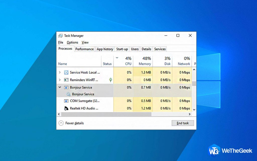 mDNSResponder.exe / Bonjour とは何ですか? アンインストールまたは削除するにはどうすればよいですか?