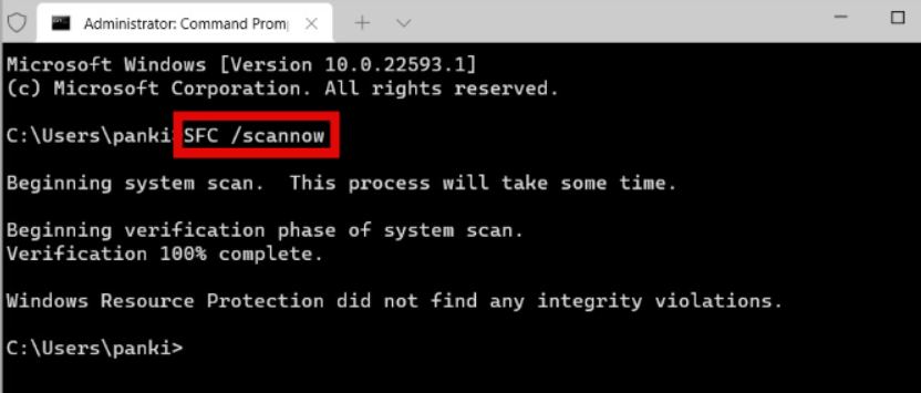 command