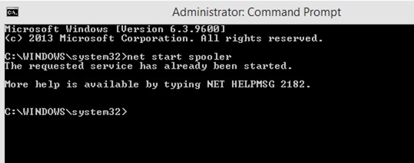command prompt