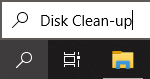 disk cleanup