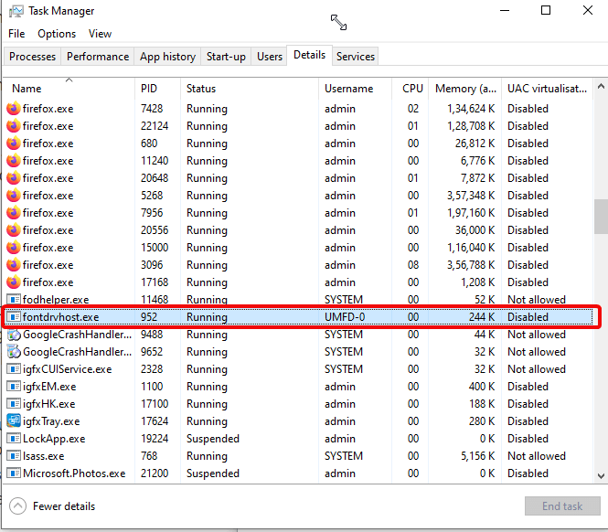 file location in windows