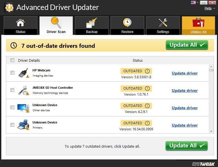 Advanced Driver Updater