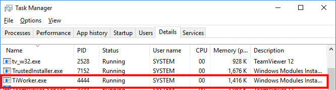 task manager in windows