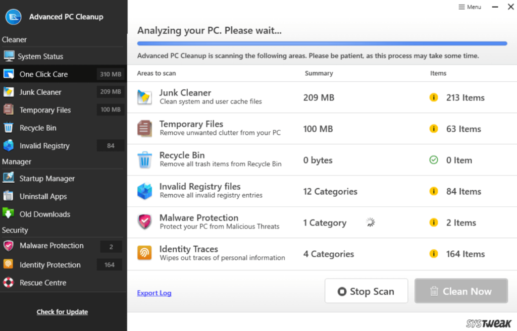 Advanced PC Cleanup