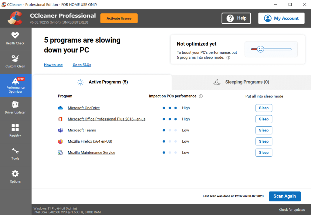CCleaner Professional