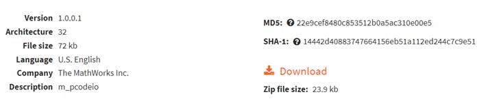 Download links