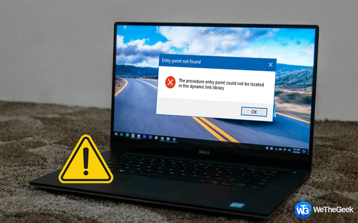 How To Fix Entry Point Not Found Error In Windows 10