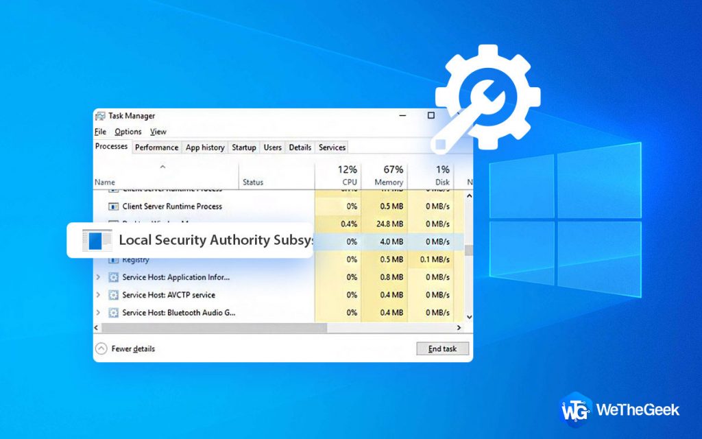 Lsass exe системная ошибка и дальше не грузится виндовс