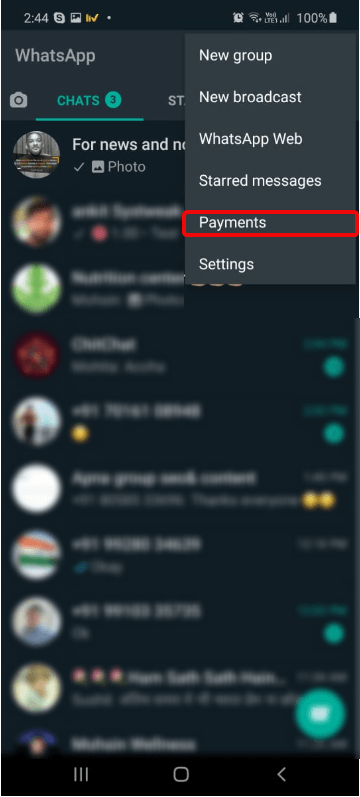 WhatsApp Pay to Send and Receive Money