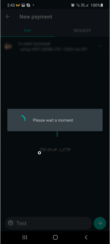 WhatsApp Pay to Receive Money