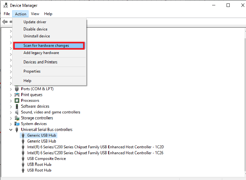 Camera not Working on MS Teams