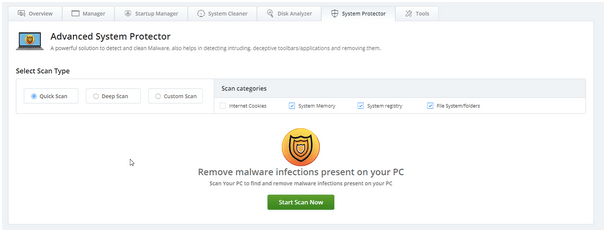 Remotely clean malware infections