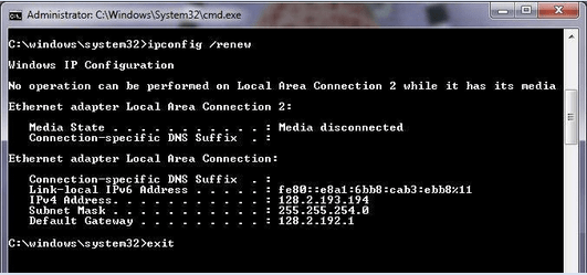 Flush DNS Caches