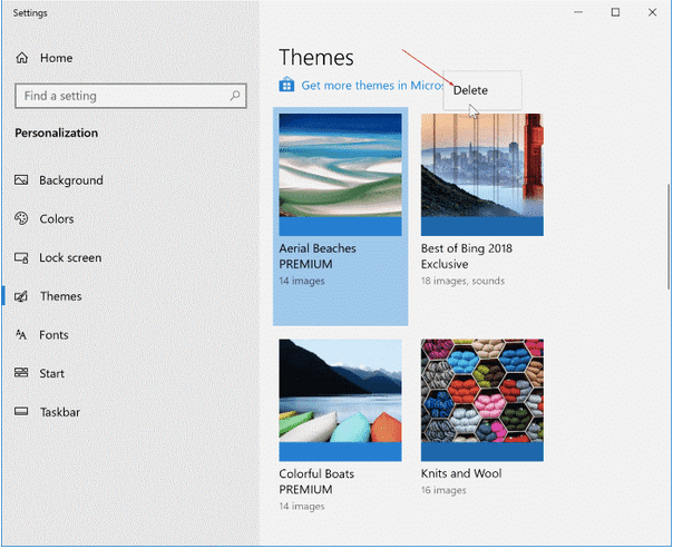 picking an alternative theme