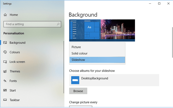 Change the Theme Settings