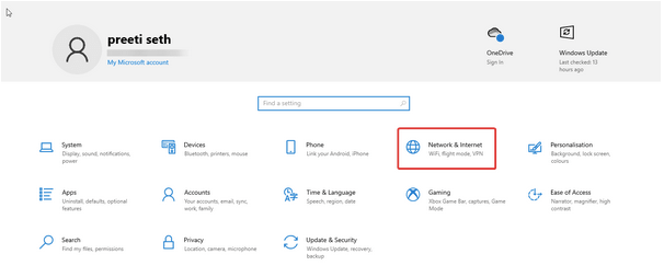 Reset Your Network Settings