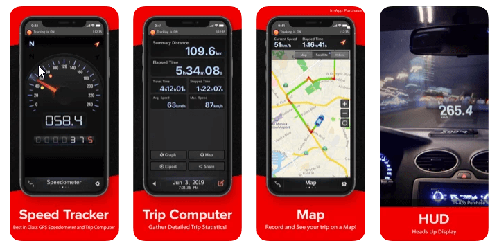 Speed ​​Tracker GPS-Geschwindigkeitsmesser