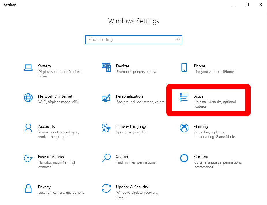 Windows startup programs