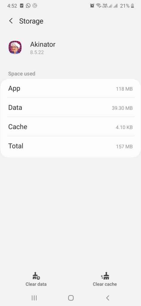 clear cache - android battery draining issues