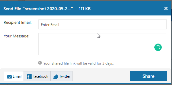 Send Large & Bigger Files Over the Internet