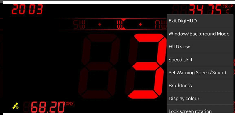 DigiHUD Speedometer