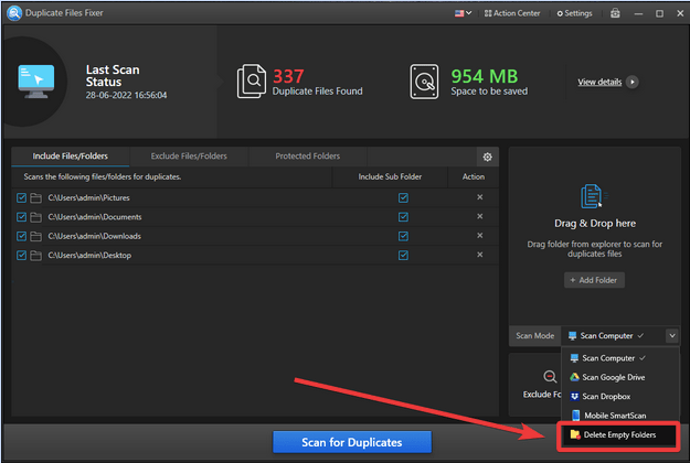 Duplicate Files Fixer
