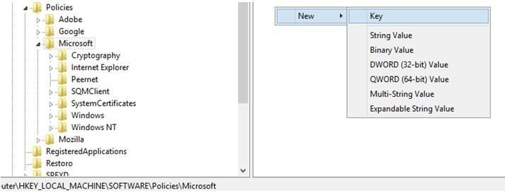 Microsoft folder