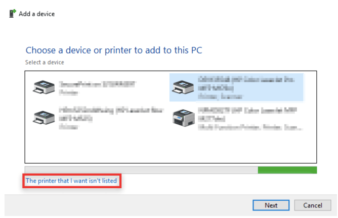 Drucker wird im Adobe Reader nicht angezeigt
