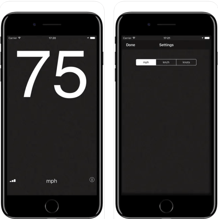 Speedometer for iphone