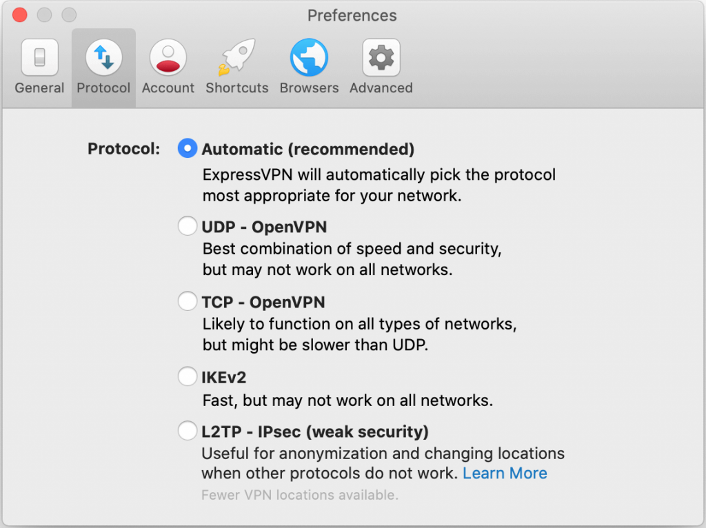 Express-VPN verbindet sich nicht