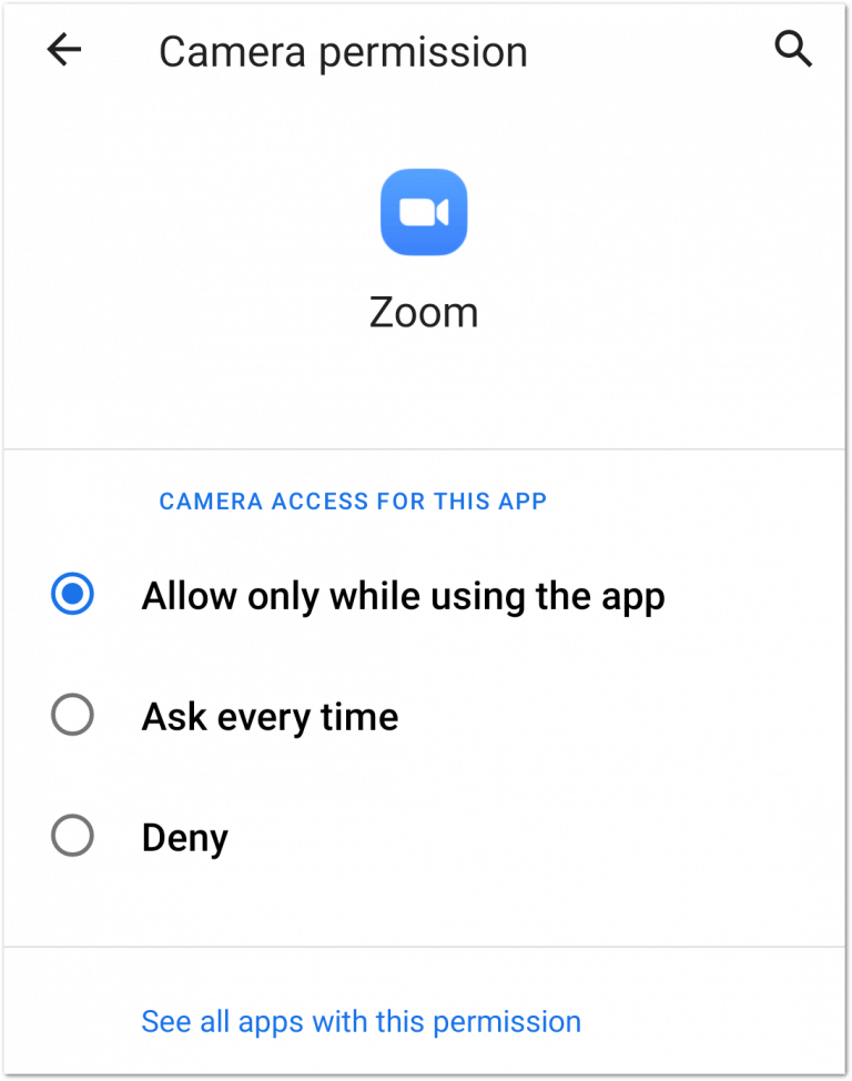 Исправить неработающий экран Zoom Share