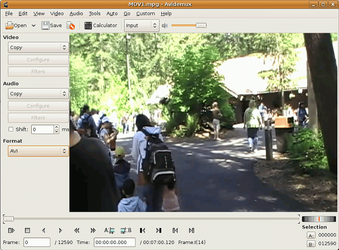 avidemux video editing programs mac