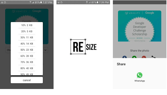 Beste Foto-Resizer-Apps für Android