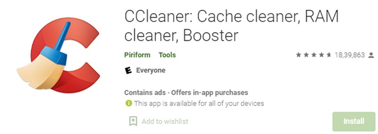 CCleaner für Android