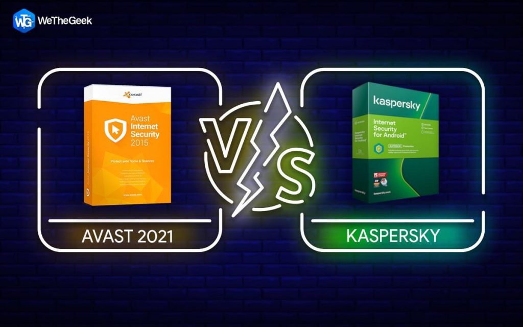 compare avast to kaspersky anti virus