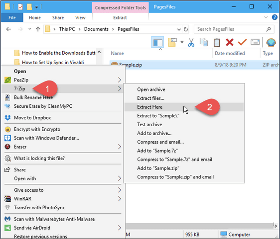Открыть файл Pages в Windows 10