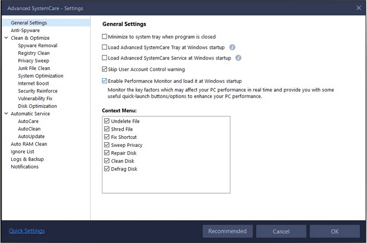 iObit Advanced SystemCare PRO