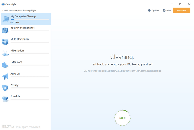 CleanMyPC product